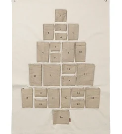 Ferm Living Julekalender*Julekalender - Pine - Maxi - Natural