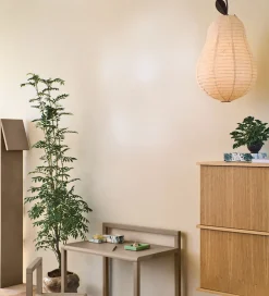 Loftslamper|Lamper-Ferm Living Lampeskærm - Pear - 37x62,7 cm - Natural