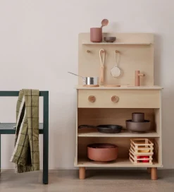 Legekøkken Og Legemøbel-Ferm Living Legekøkken - Toro - Natur