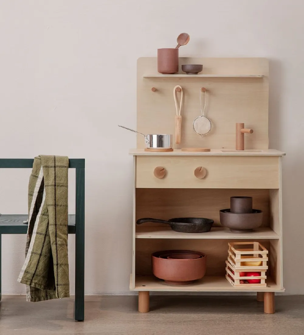 Legekøkken Og Legemøbel-Ferm Living Legekøkken - Toro - Natur