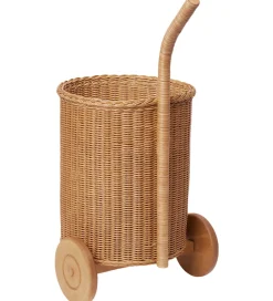 Opbevaring-Ferm Living Opbevaringskurv - Rattan - Tukki Trolley - Natural