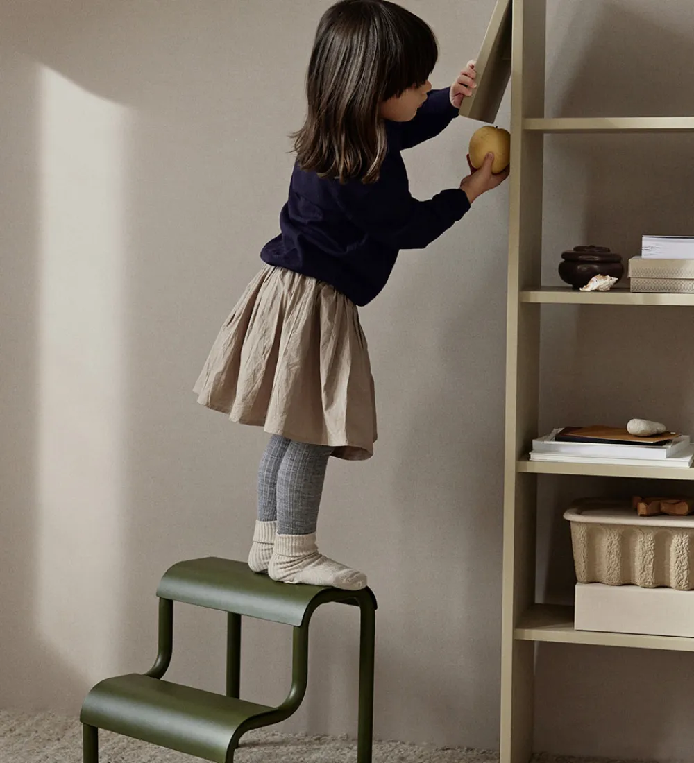 Ferm Living Skamler*Skammel - 34x35,7x36,2 cm - Forest Green