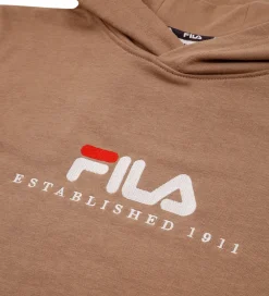 Fila Hættetrøjer*Hættetrøje - Carisio - Taupe Gray m. Logo