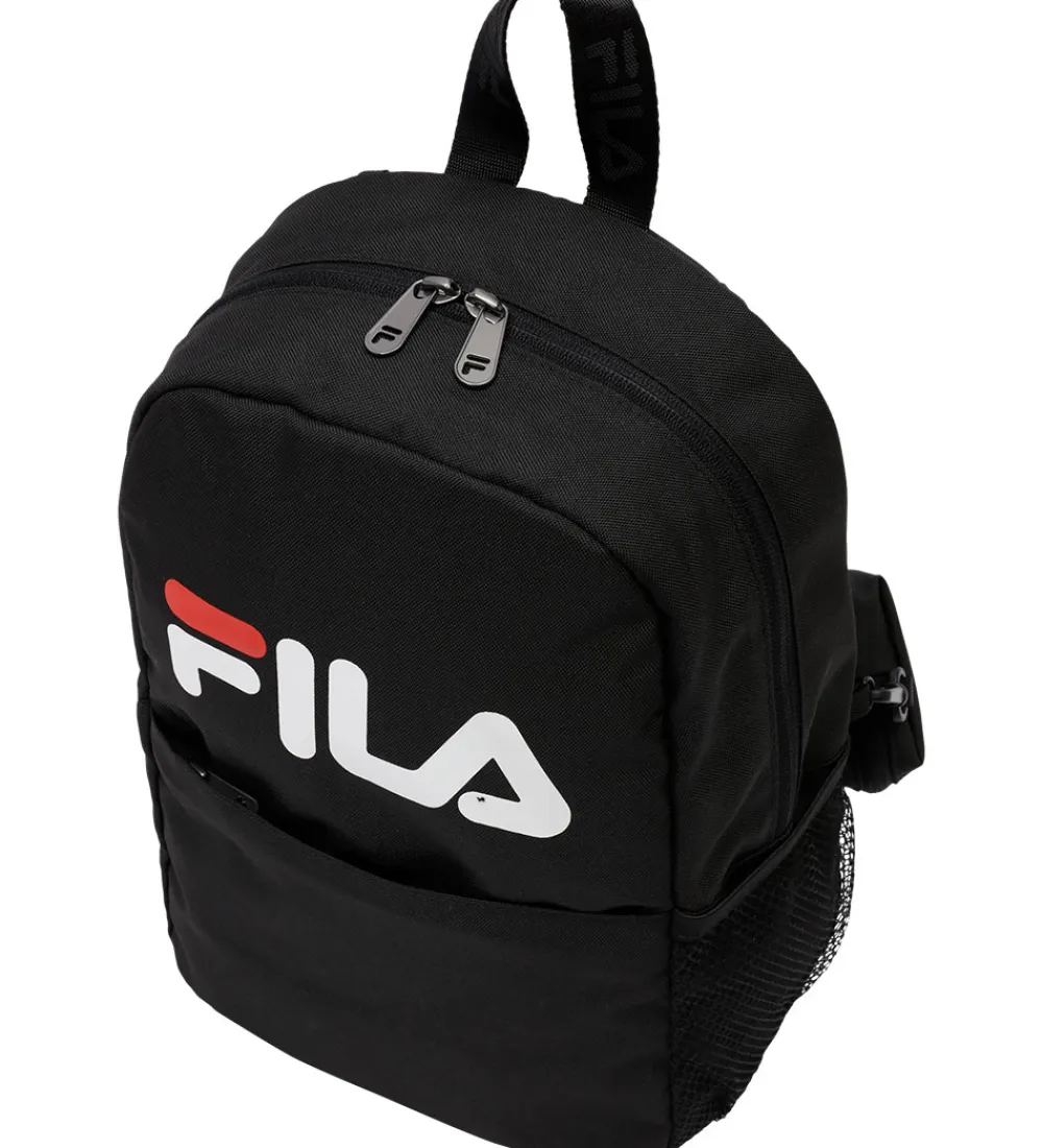 Fila Rygsække*Rygsæk m. Penalhus - Paluzzo - Small - Sort m. Logo