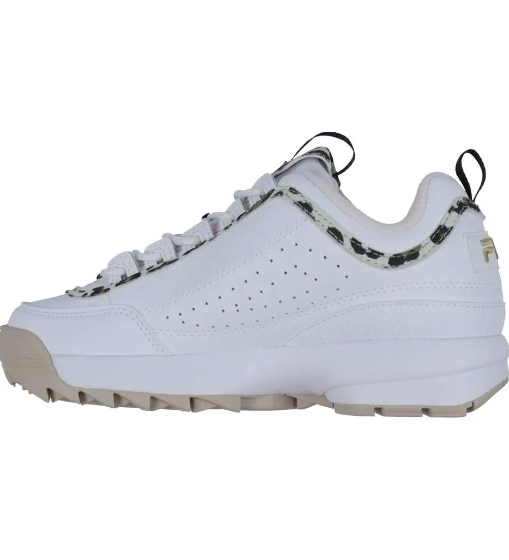 Børnesko Og Babysko-Fila Sko - Disruptor P - Hvid/Oxford Tan