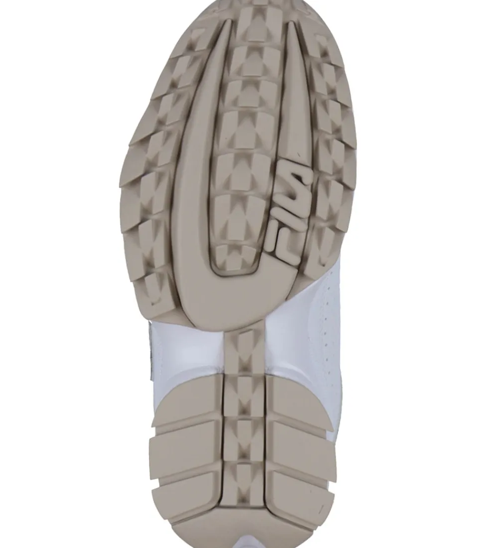 Børnesko Og Babysko-Fila Sko - Disruptor P - Hvid/Oxford Tan