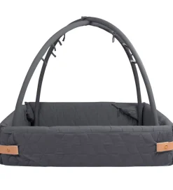 Aktivitetsstativer-Filibabba Aktivitetstæppe - 80/120 cm - Soft Quilt - Stone Grey