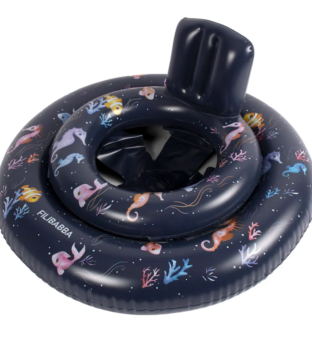 Filibabba Baderinge*Babybadering - Alfie - 60 cm - Rainbow Reef