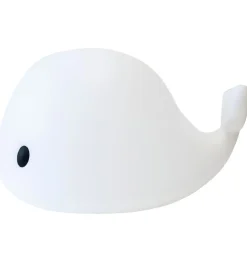 Filibabba Fritstående Lamper*Gulvlampe - Big LED Whale - 50 cm - Hvid