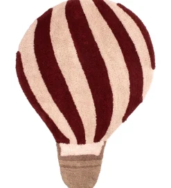 Tæpper|Gulvtæpper-Filibabba Gulvtæppe - Luftballon - 71x100 cm - Deeply Red