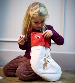 Julepynt|Dekoration-Filibabba Julesok - Wonderful Winter - Hare m. Broderi