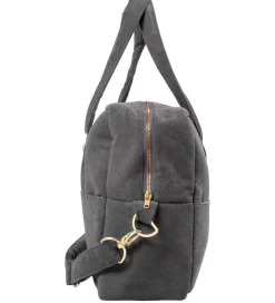 Pusletasker-Filibabba Mommy Bag - Fløjl - Stone Grey