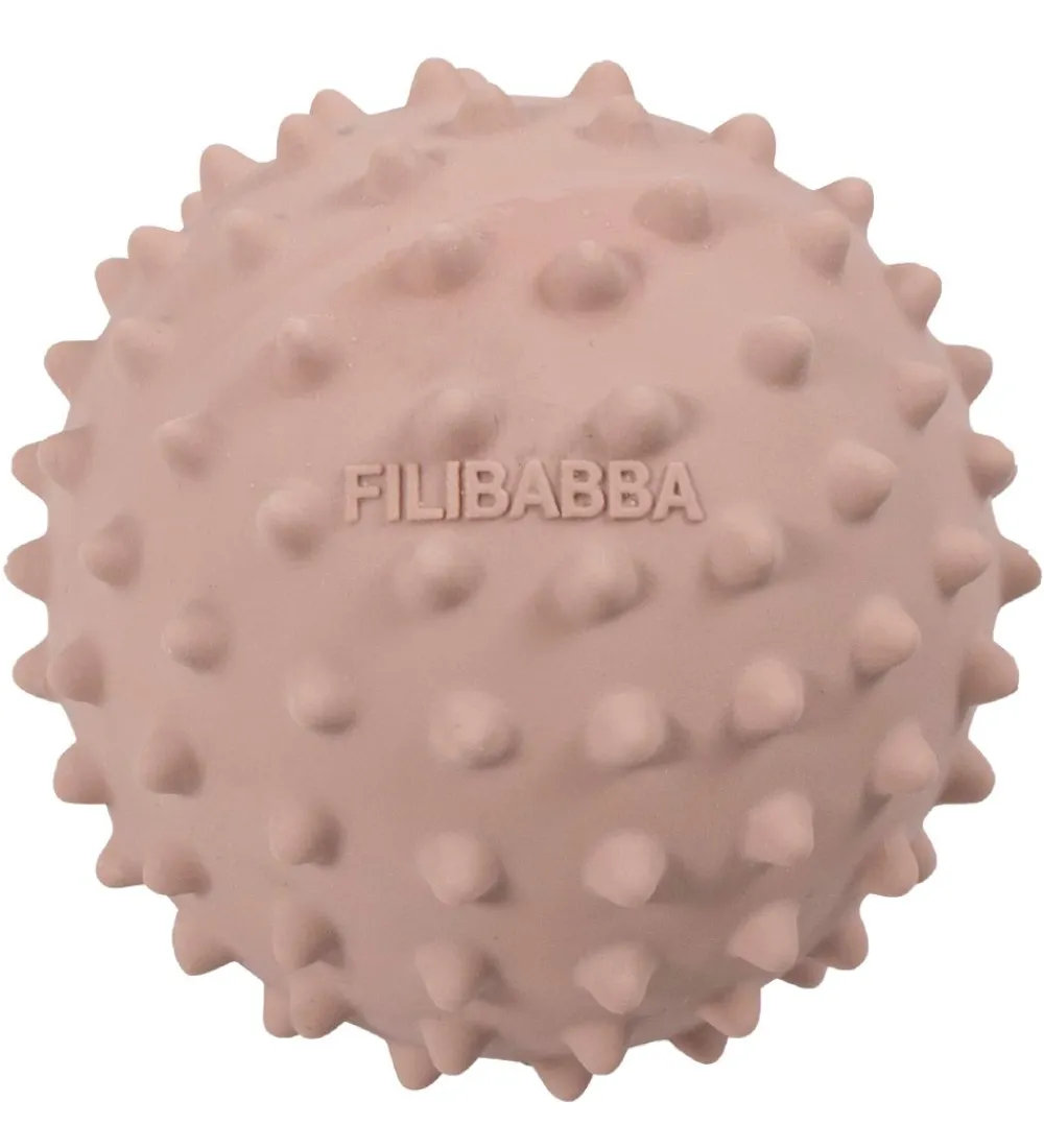 Filibabba Bolde*Motorikbold - 8 cm - Nor Stimulate - Blush