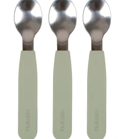Babyskeer-Filibabba Silikone Skeer - 3-Pak - Green
