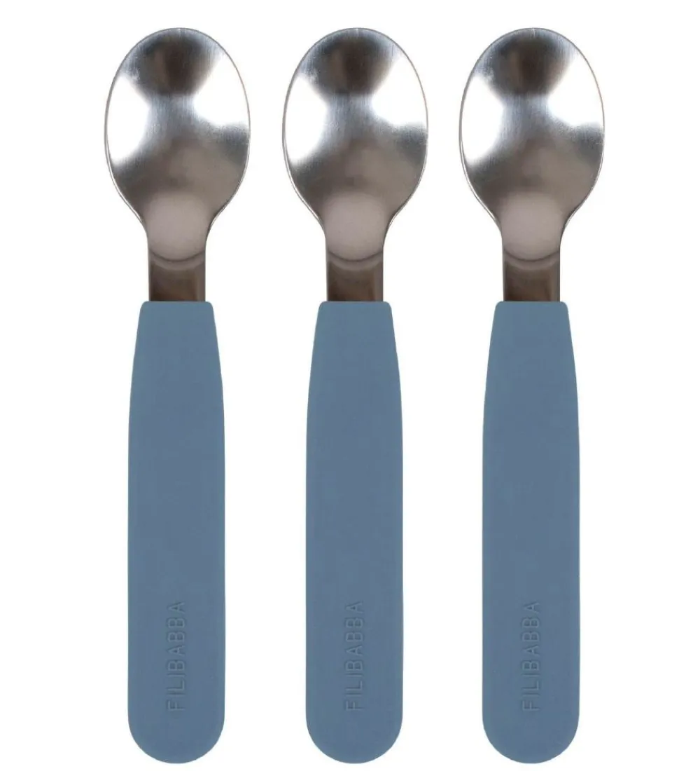 Filibabba Babyskeer*Skeer - 3-pak - Silikone - Powder Blue