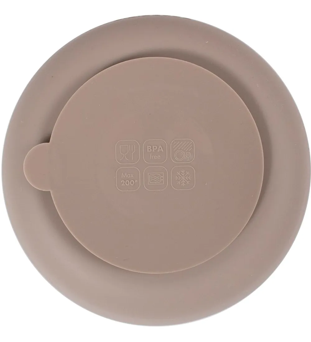 Skåle-Filibabba Skål - Silikone - 2-Pak - Warm Grey