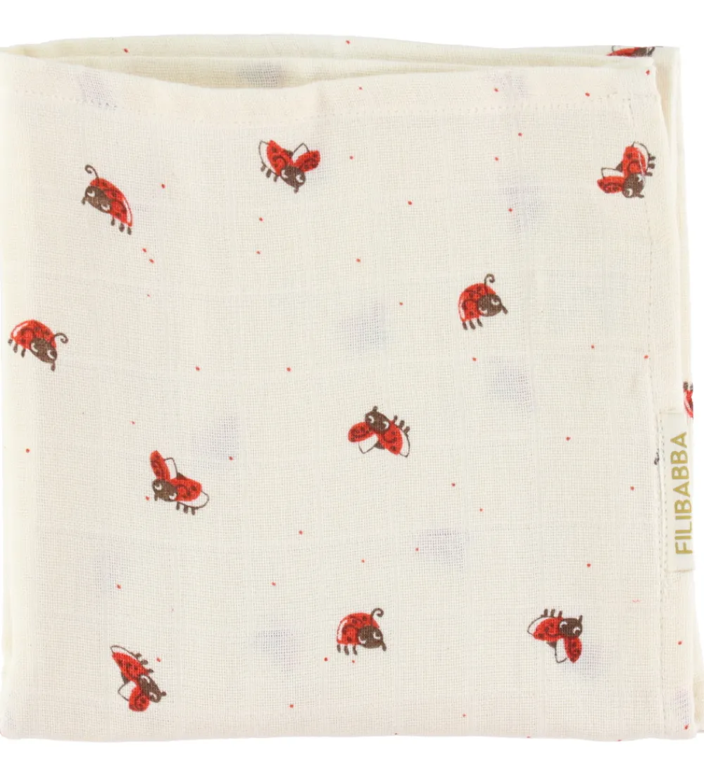 Filibabba Stofbleer*Stofble - Musselin - 65x65 cm - Lucky