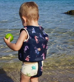 Filibabba Svømmeveste*Svømmevest - 3-4 År - UV50+ - Rainbow Reef
