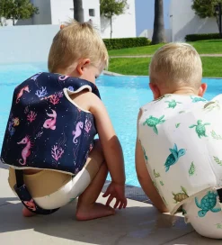 Filibabba Svømmeveste*Svømmevest - 3-4 År - UV50+ - Rainbow Reef