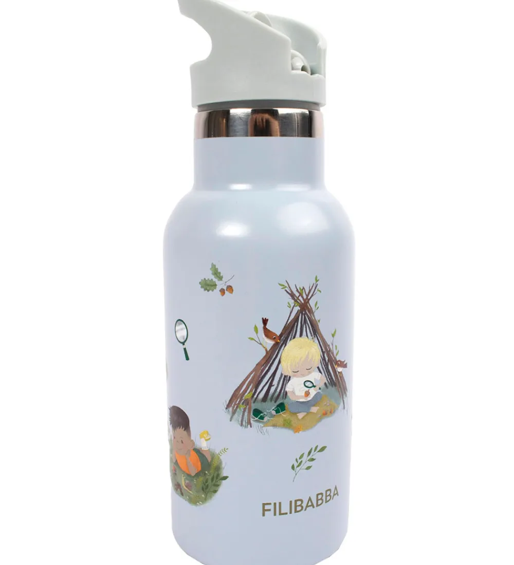 Termoflasker-Filibabba Termoflaske - Rustfrit Stål - 350 ml - Tiny Explorers