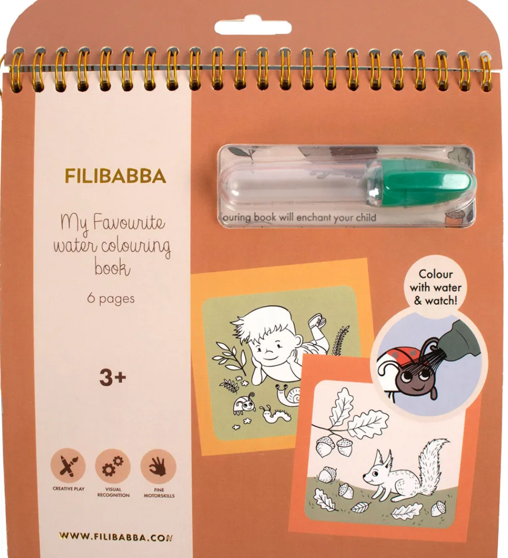 Malebog-Filibabba Vandmalebog - I Skoven