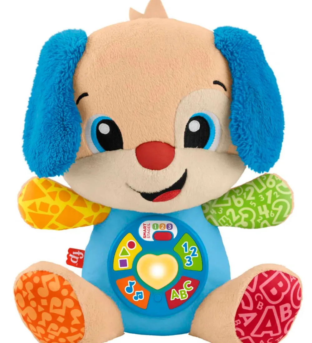 Fisher-Price Aktivitetslegetøj*Bamse m. Lyd - 28 cm - Laugh & Learn Smart Stages P