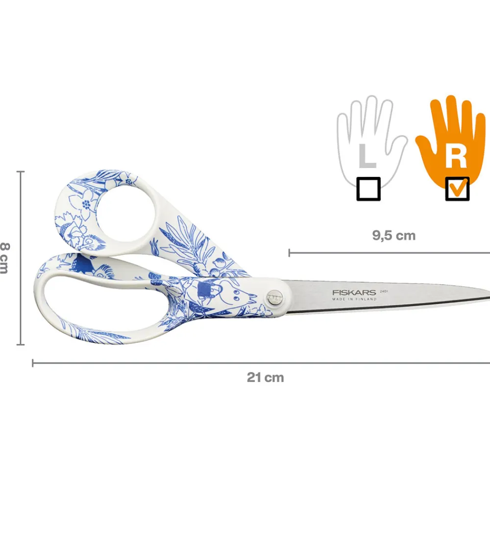 Fiskars Skriveredskaber|Skole*Moomin Saks - Universal - 21 cm - Haru