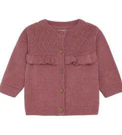 Striktrøjer-Fixoni Cardigan - Strik - Wistful Mauve