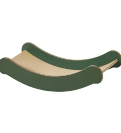 Motorisk Legetøj|Tumlemøbler-Flexa Balancebræt - Mini - Play - 68,7x31,1x18,3 cm - Deep green