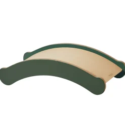 Motorisk Legetøj|Tumlemøbler-Flexa Balancebræt - Mini - Play - 68,7x31,1x18,3 cm - Deep green