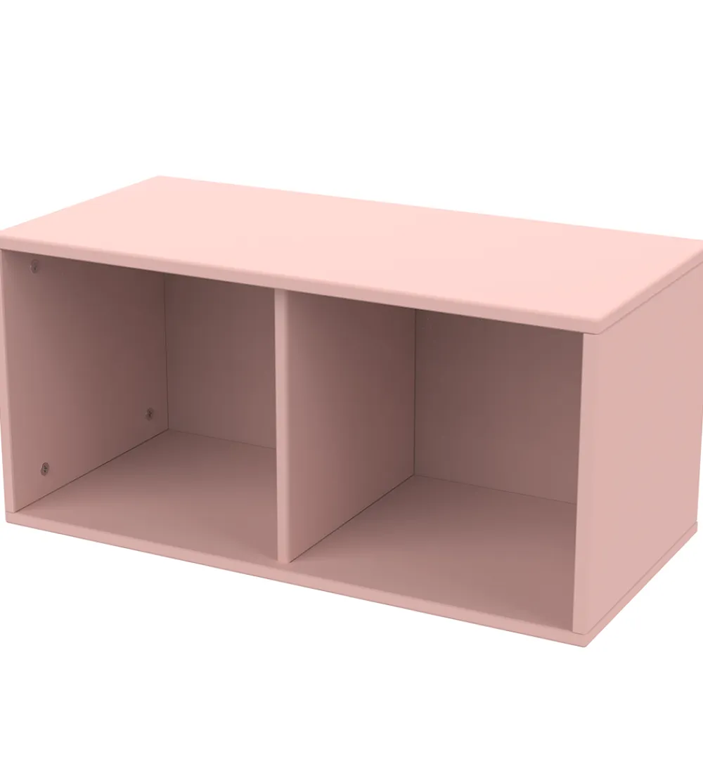 Skabe Og Reoler|Hylder-Flexa Bogkasse - Væghængt - Roomie - Blushing Pink
