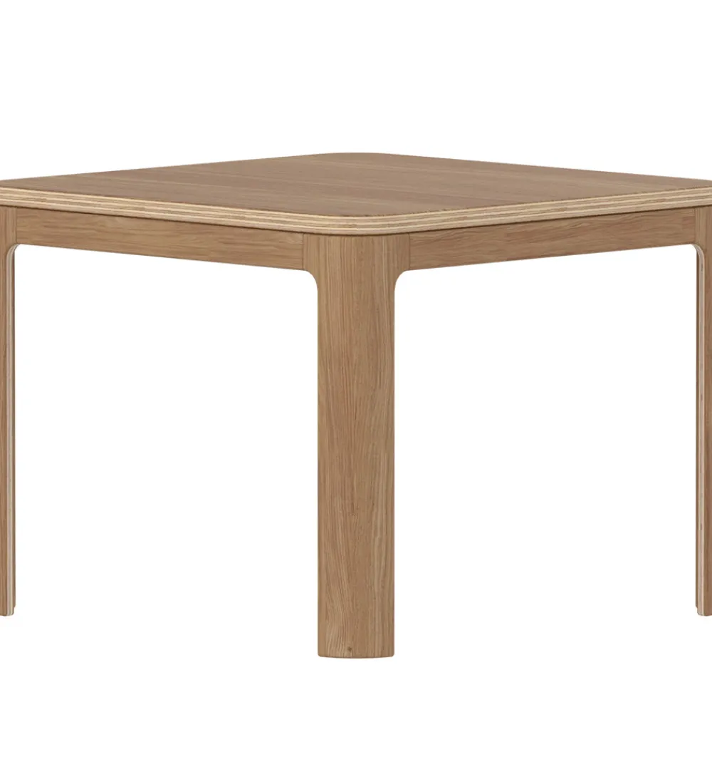 Borde|Møbler-Flexa Bord - Lille - 60x47 cm - Nova - Eg