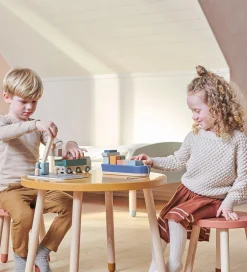Flexa Trælegetøj*Containerskib - Træ - Play - 6 Dele - Multi