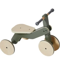 Flexa Løbecykler*Løbecykel - Indendørs - Træ - Play - Dusty Green/Birch Ply