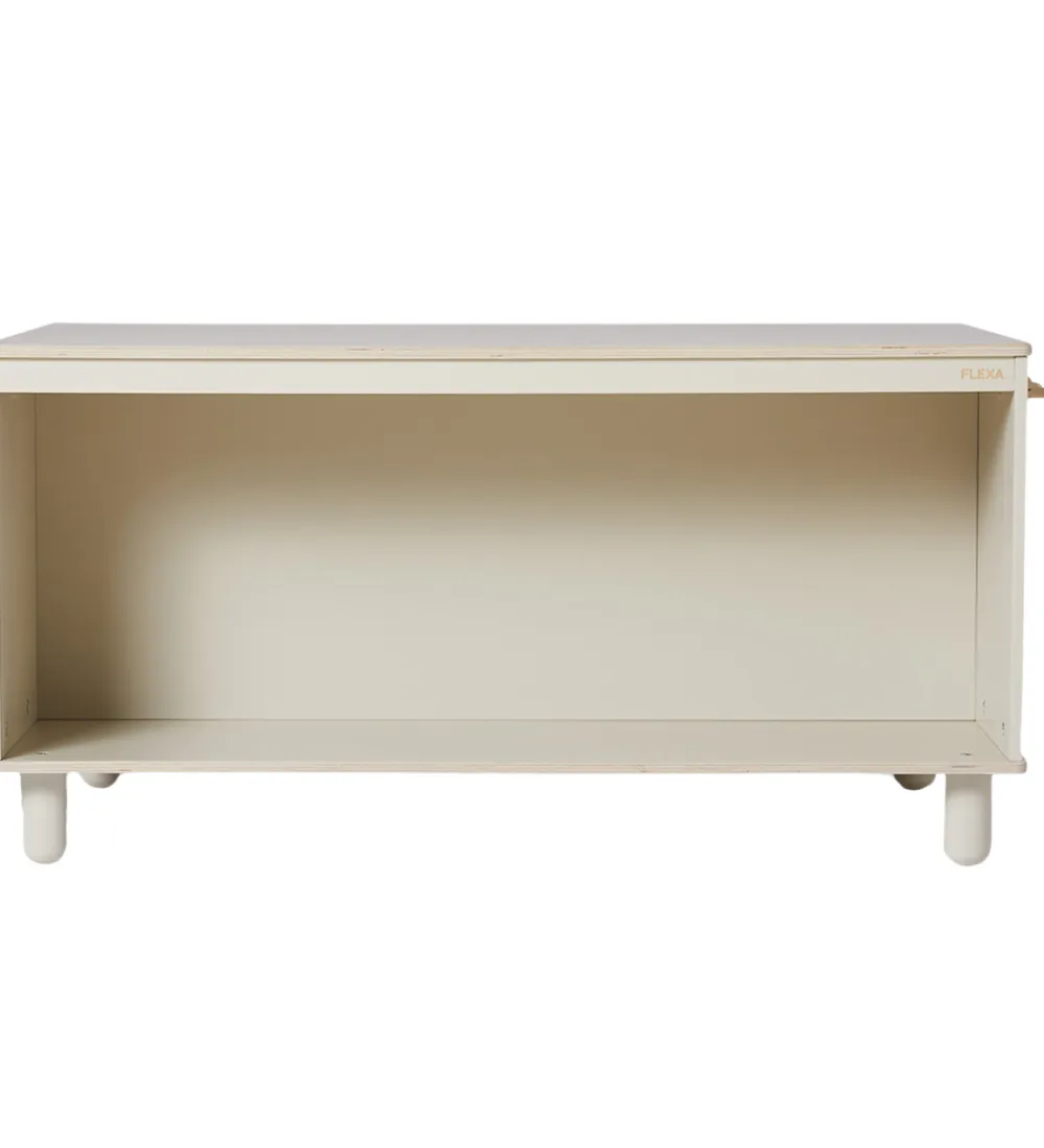 Borde-Flexa Legebord - Play - Warm Grey/Birch Plywood