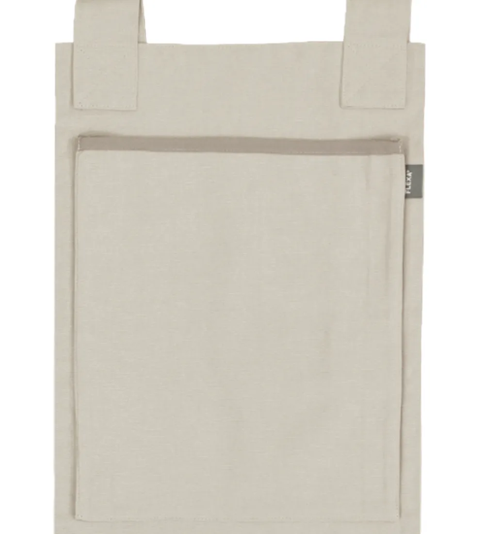 Sengelommer-Flexa Sengelommer - 3-pak - 28,5x39,5 cm - Warm Gray