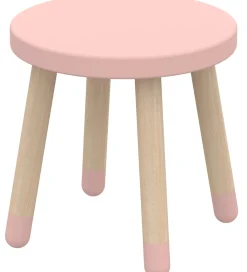 Flexa Stole|Skamler*Taburet - Dots - 30x30 cm - Blushing Pink