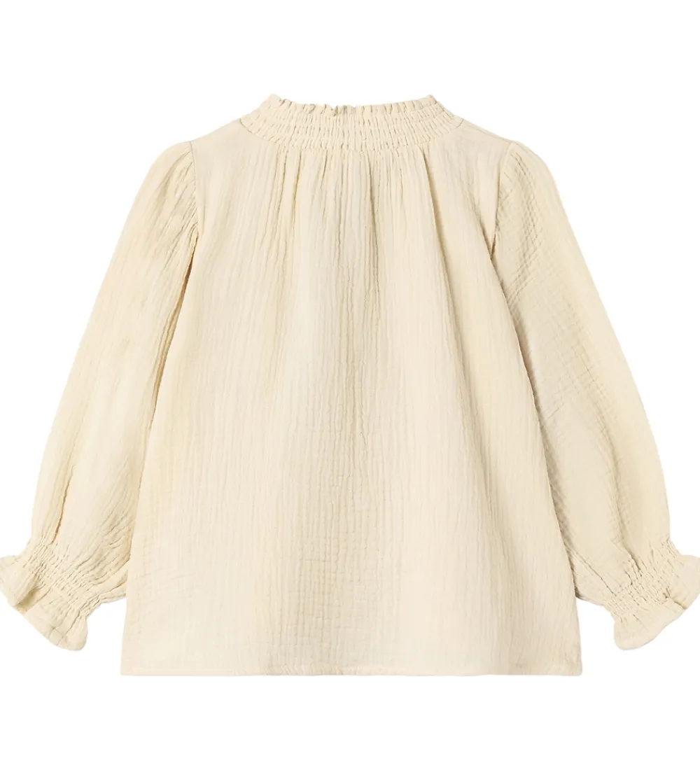 Fliink Bluser*Bluse - Musselin - Paco - Sandshell