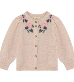 Striktrøjer-Fliink Cardigan - Strik - Uld/Nylon - Star - Peach Whip