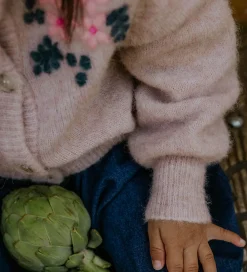 Striktrøjer-Fliink Cardigan - Strik - Uld/Nylon - Star - Peach Whip