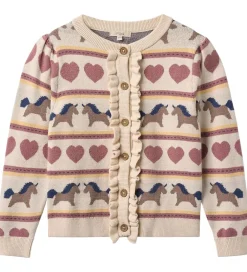 Cardigans-Fliink Cardigan - Strik - Viskoseblanding - Kino - Sandshell