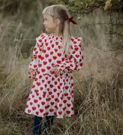 Fliink Kjoler*Kjole - Winter Heart - Sandshell AOP