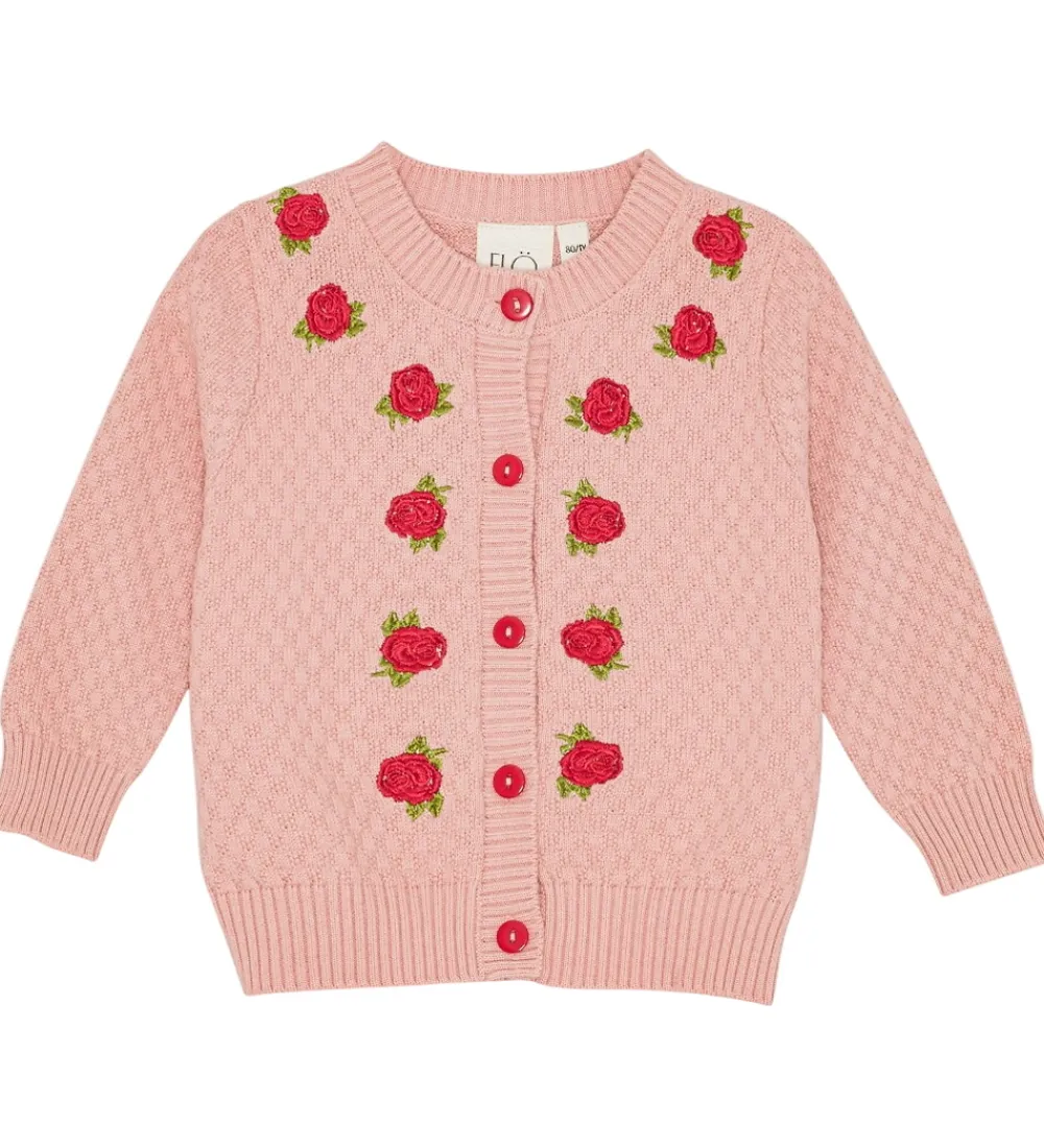 Flöss Striktrøjer*Cardigan - Strik - Aya - Warm Pink