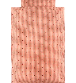 Flöss Sovetid|Sengetøj*Sengetøj - Baby - Molly - Berry Gingham