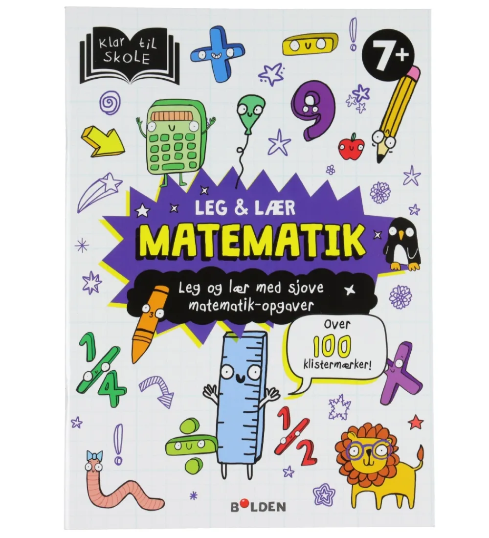 Forlaget Bolden Læringsbøger*Aktivitetsbog - Leg og Lær: Matematik - Dansk