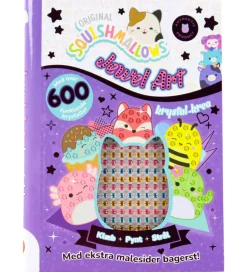 Forlaget Bolden Kreativ Leg|Bøger*Aktivitetsbog - Squishmallows Jewel Art - DA