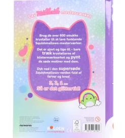 Forlaget Bolden Kreativ Leg|Bøger*Aktivitetsbog - Squishmallows Jewel Art - DA
