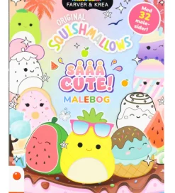 Malebog|Kreativ Leg-Forlaget Bolden Malebog - Sååå Cute! - Original Squishmallows