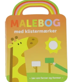 Forlaget Bolden Malebog*Malebog m. Klistermærker - Giraf