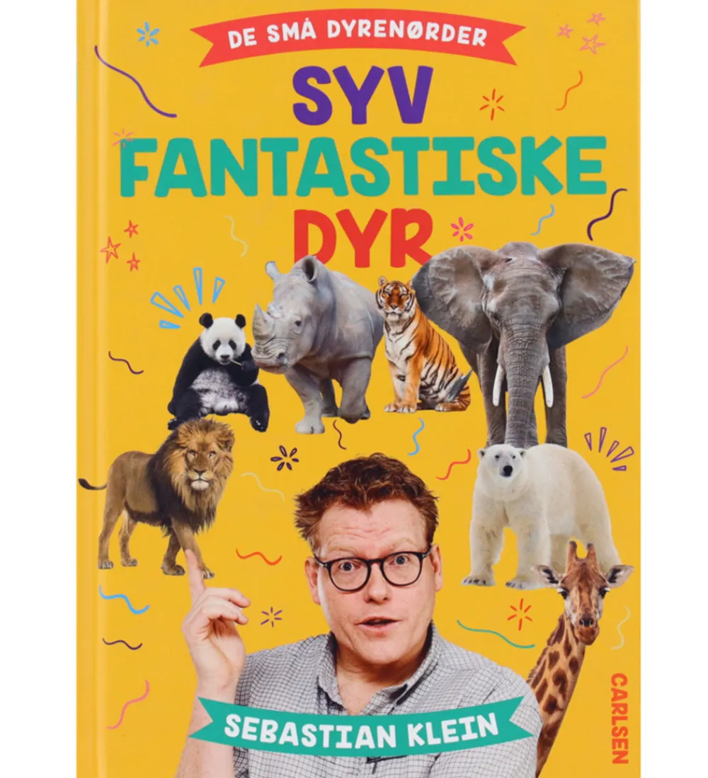 Forlaget Carlsen Bøger*Bog - De Små Dyrenørder - Syv Fantastiske Dyr -